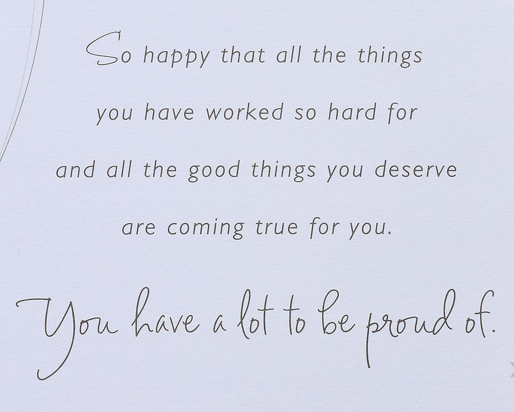 Congratulations Card (Courage to Try)