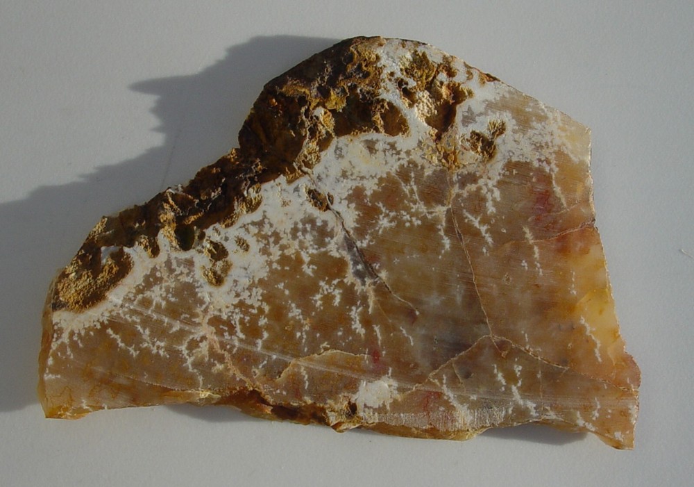 Graveyard Point Plume Agate Lapidary Slab T1026