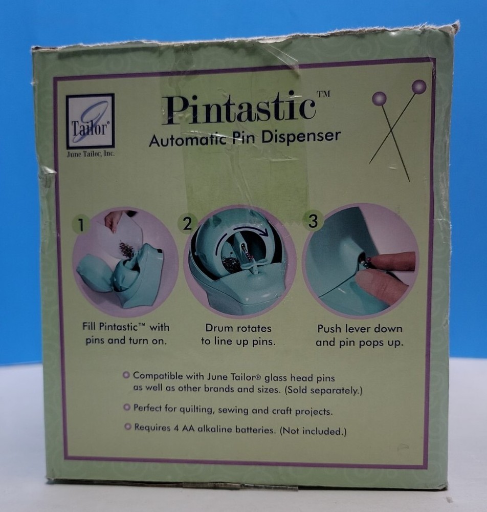 June Tailor Pintastic Automatic Pin Dispenser.