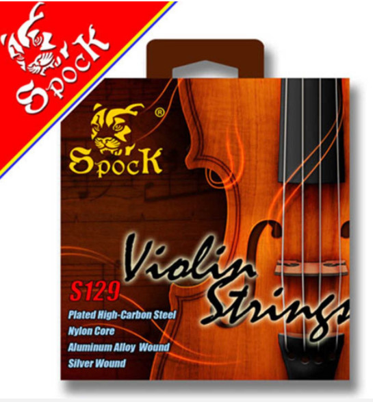 Spock S129 Nylon Violin Strings(Set) in 3/4, 4/4 Full Size