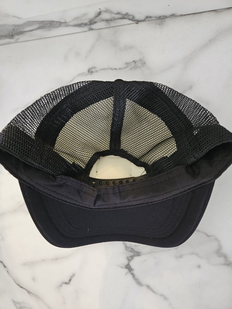 Billy Strings "BS Dead" Trucker Hat.. Black & White Mesh w/ Snapback