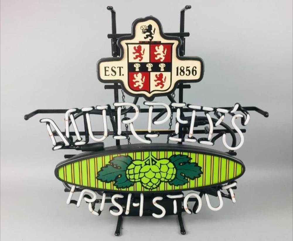 New Old StockMurphy's Irish Stout Crest Sign