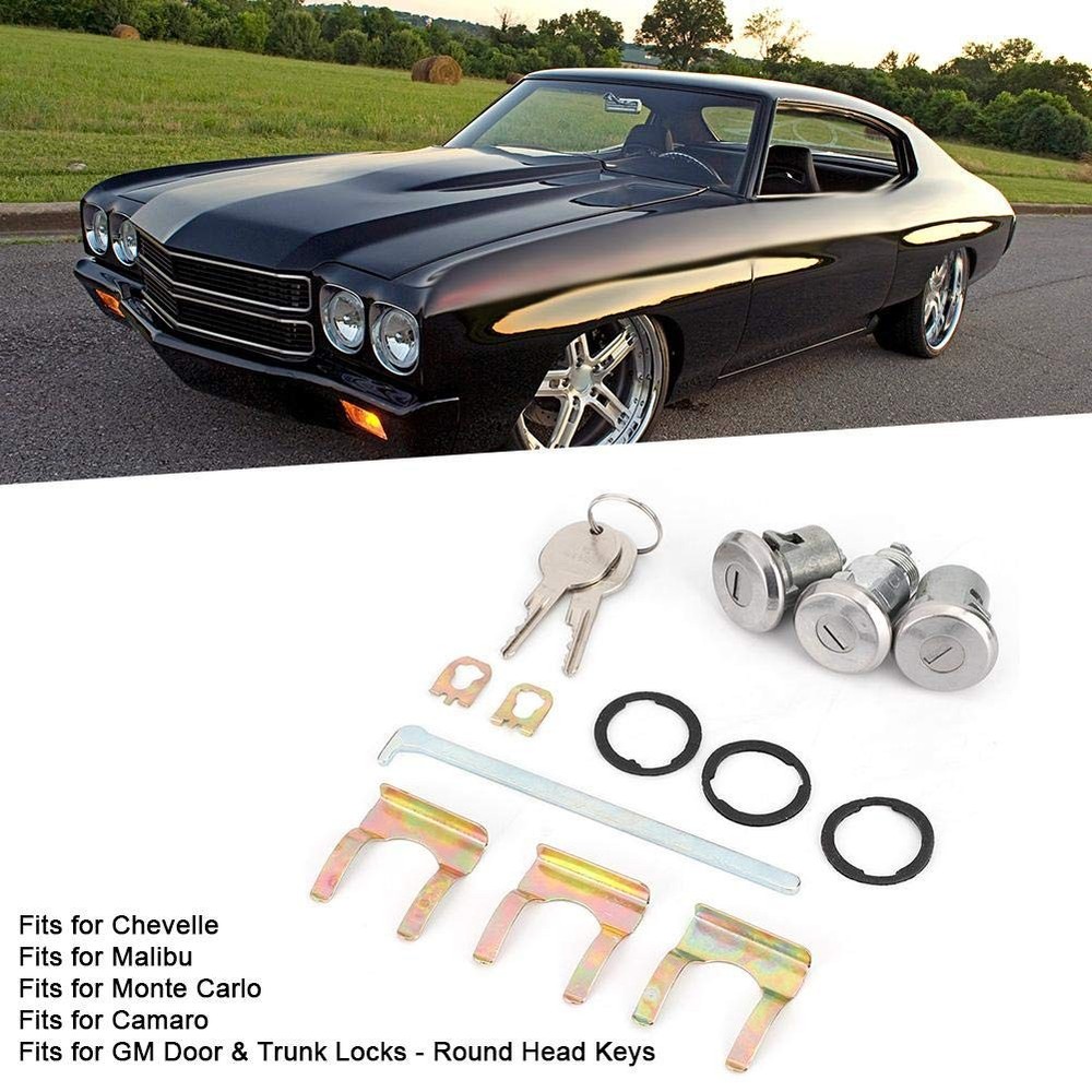 Door Trunk Key, Lock Cylinder Cutlass Doors/Trunk Popular