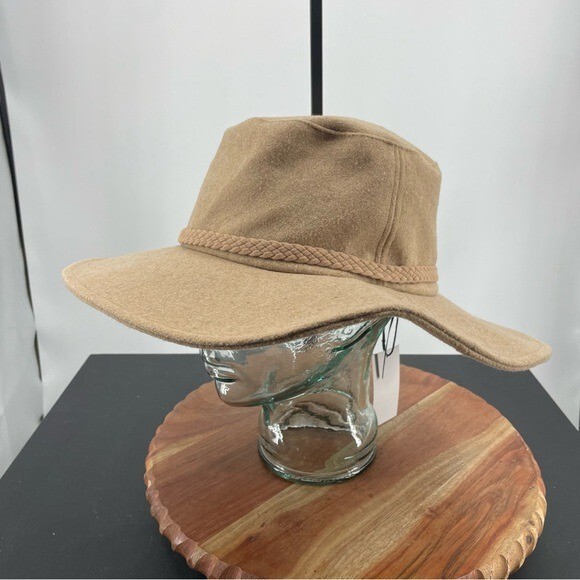 NWT ASN Hats The Harper Hat beige floppy