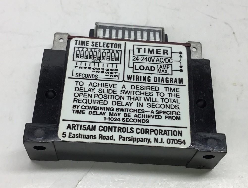 438USA Artisan Solid State Universal Switch Adjustable Time Capsule……[B81]