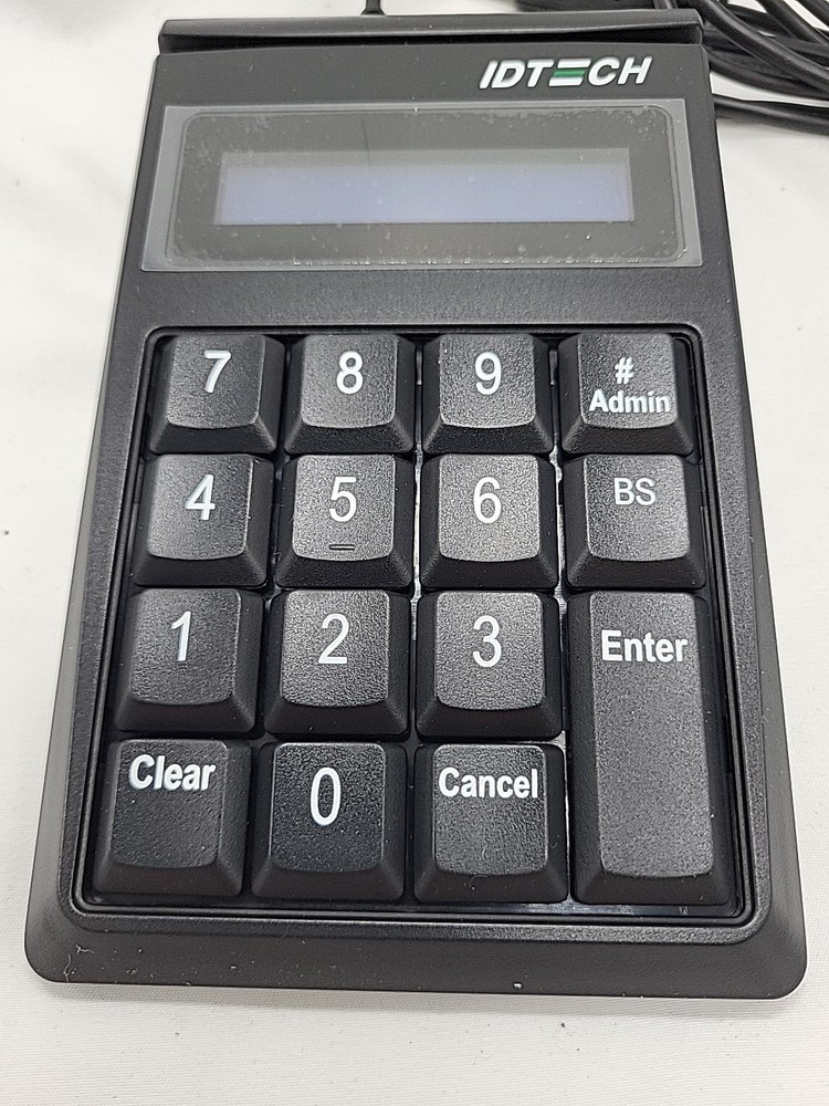 IDTECH Secure Key Card Reader M130 w/ Magstripe Reader IDSK-534833ABE USB