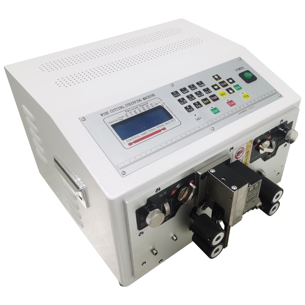 Automatic Computer Wire Stripping Cutting Machine 110V Wire Stripper Machine