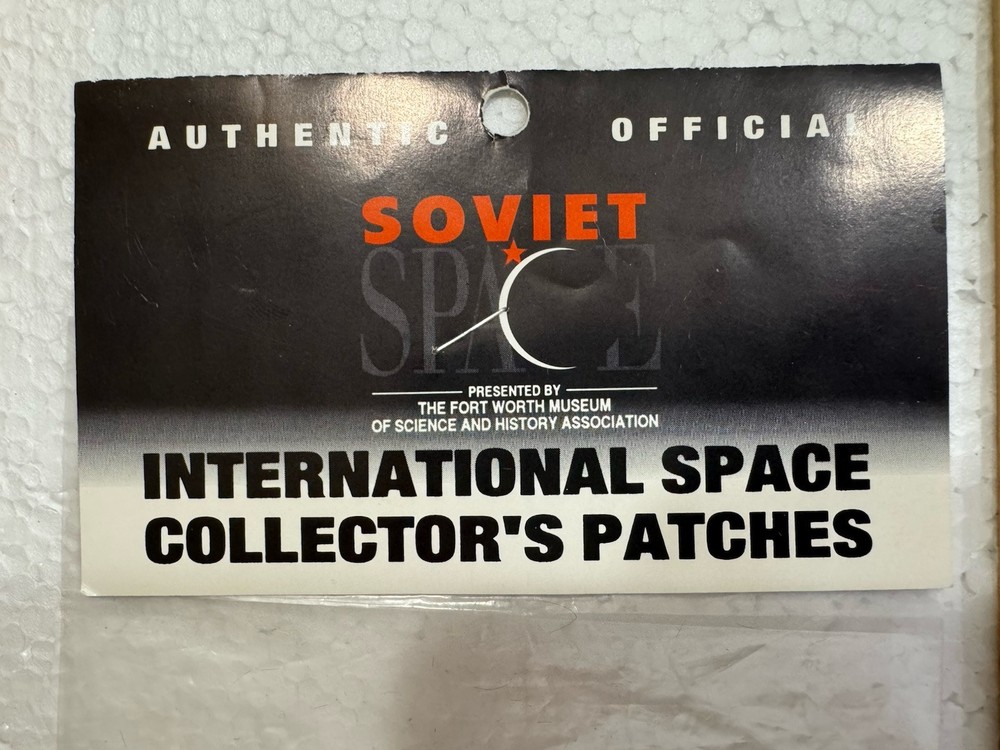 Vintage NASA Patch - International Space- Soviet Union - Sealed Unopened
