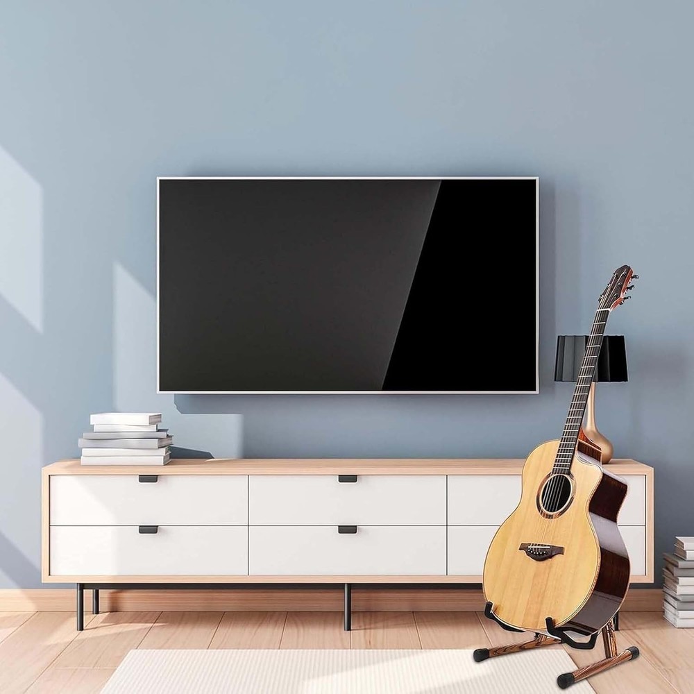 Adjustable A-Frame Guitar Stand for Multiple Instruments