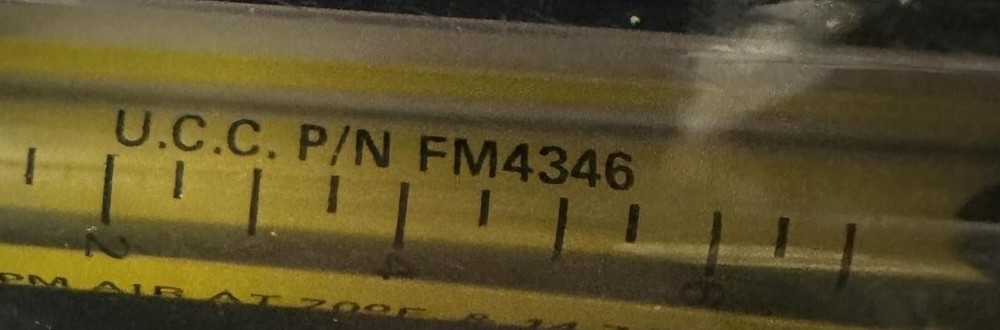 Linde Union Carbide FM4346 Flow Meter