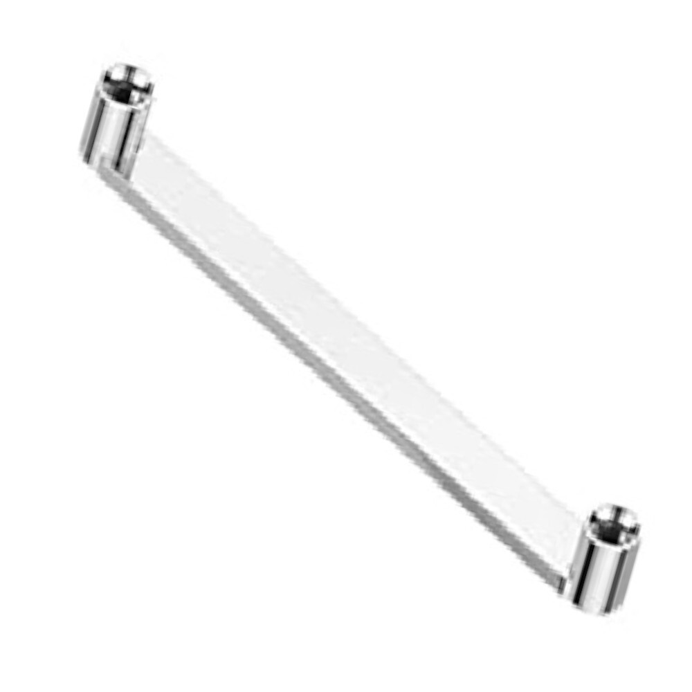 G23 Solid Titanium 16G Bar Flat Staple Barbell Surface Piercing Jewelry - 1 PC