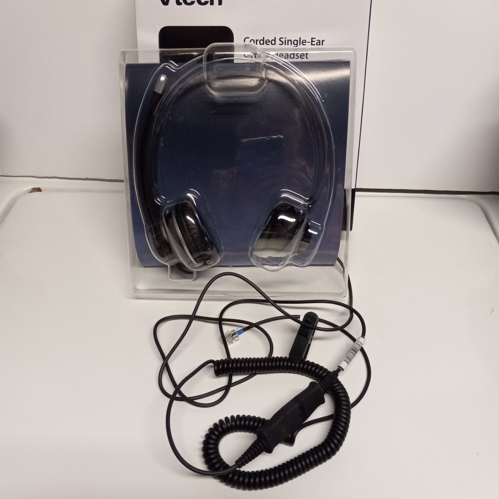 Vtech A100M Wideband Single Ear Headset NOB; Untested