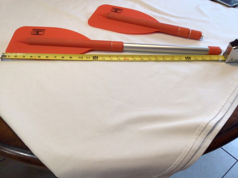 Telescoping Emergency Paddle 21''-42''/26''-54'' 21''-42''(1-pack) Orange