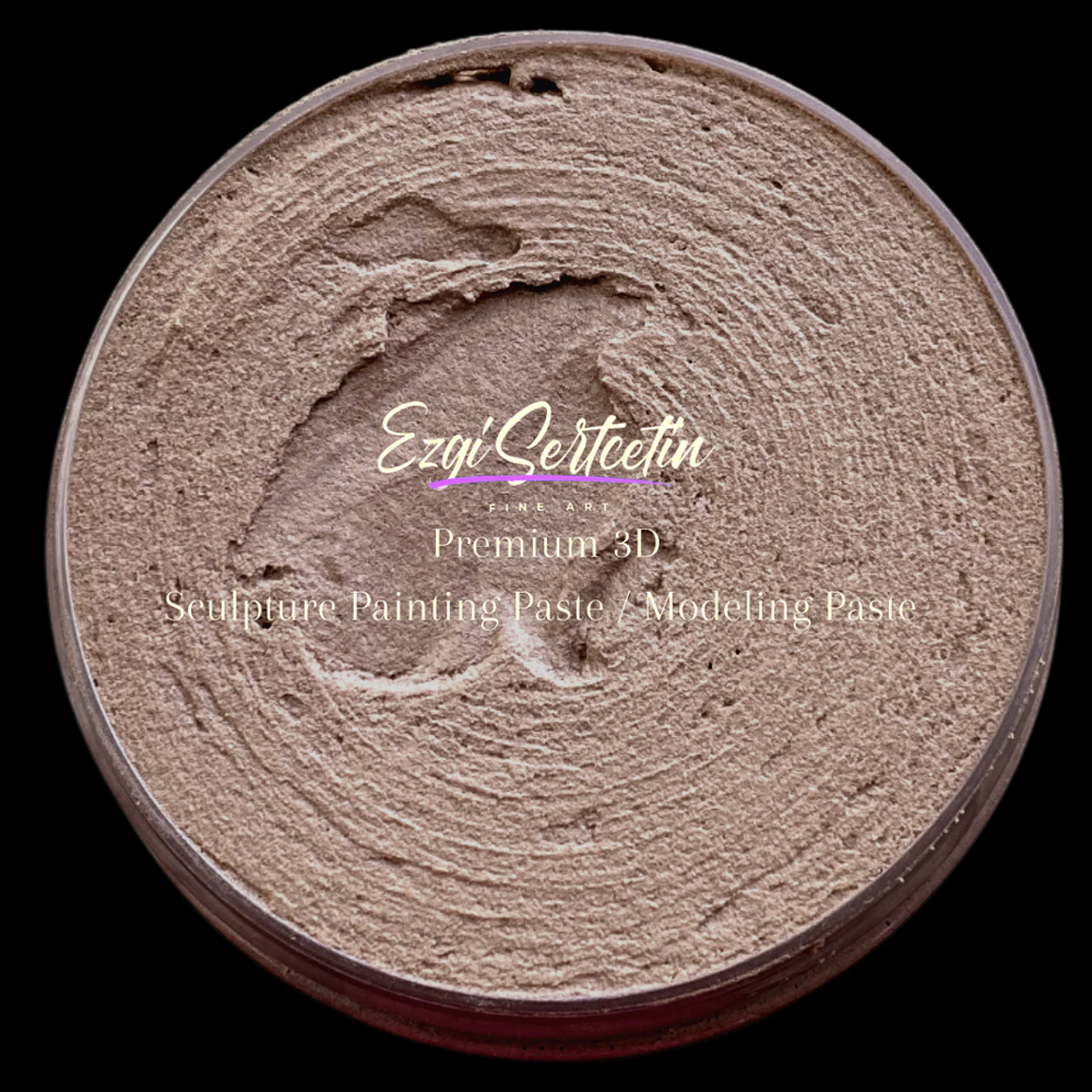 3D Sculpture Painting Paste|Texture Paste|Decorative Plaster|6 oz