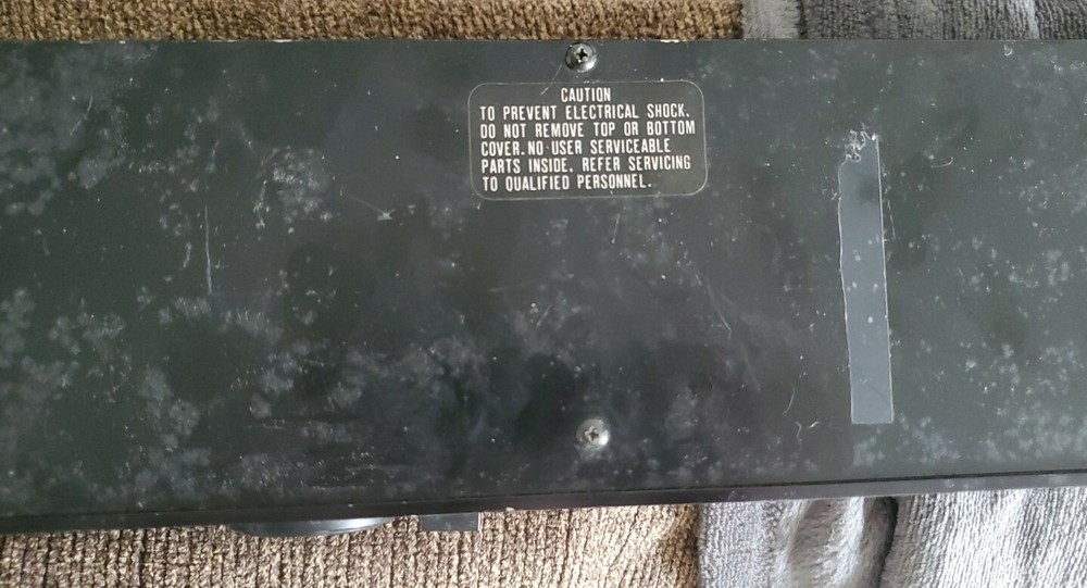 Vintage Numark CD5020 Dual CD Player Remote Control Nov 1990 untested