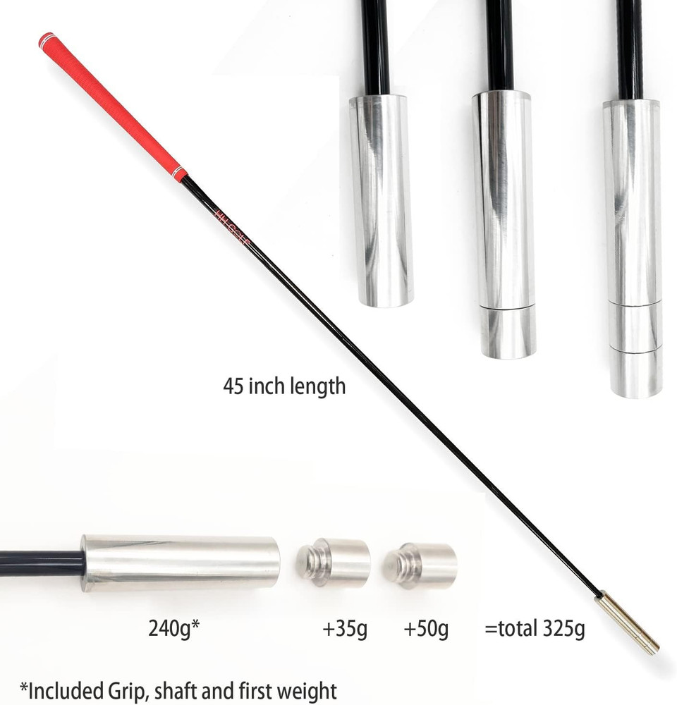 Golf Swing Speed Trainer Golf Training Aid and Correction for Strength Golf Warm