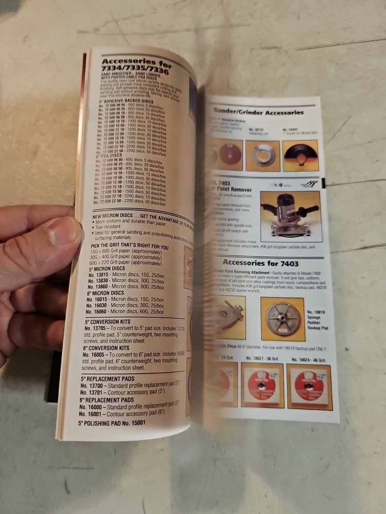 Vintage 1994 Porter Cable Professional Power Tool Catalog