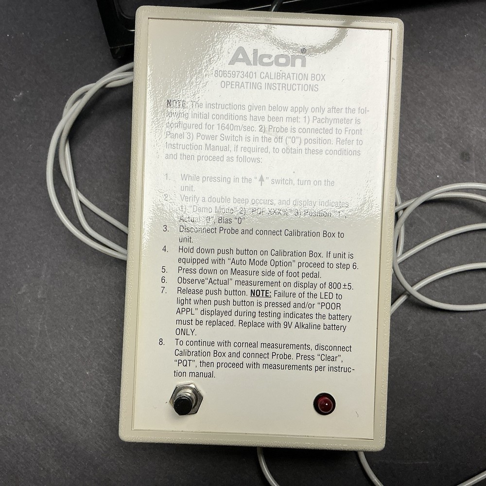 Alcon 8065973401 Pachymeter #(2A22)
