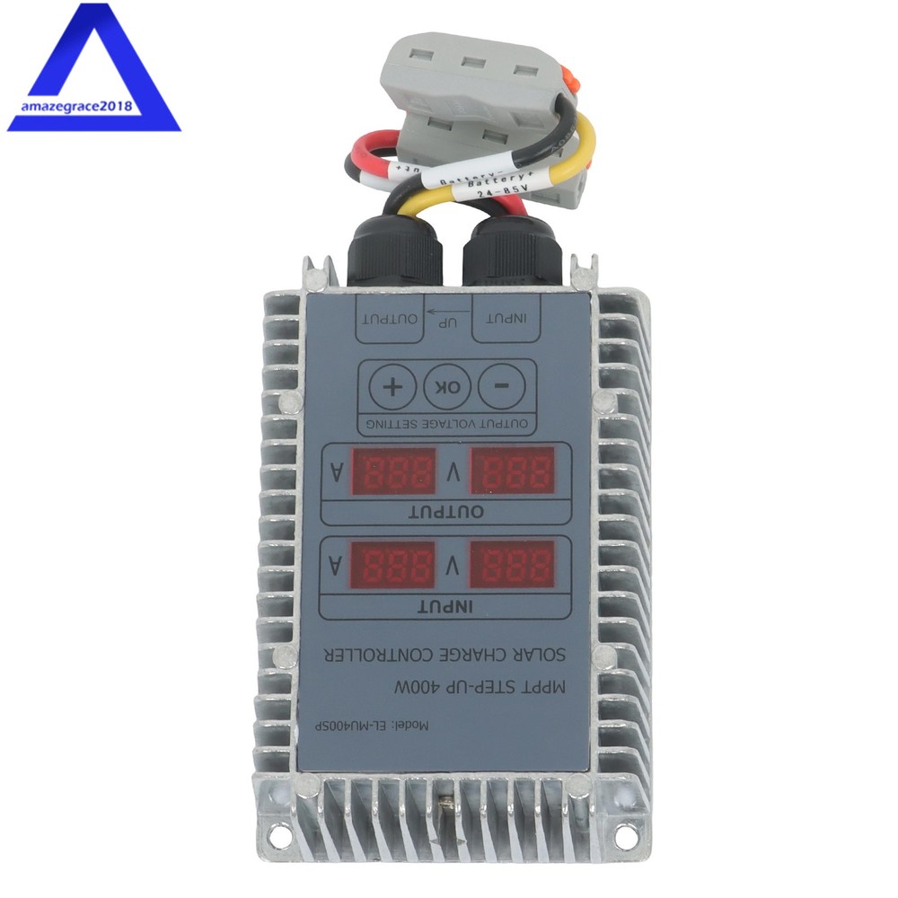 24‑85V Solar Battery Charge Controller Boost MPPT Voltage Adjustable Waterproof
