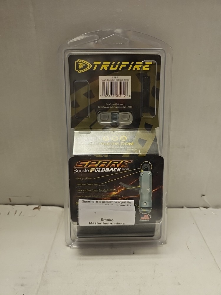 TruFire Spark Release Black Buckle Youth