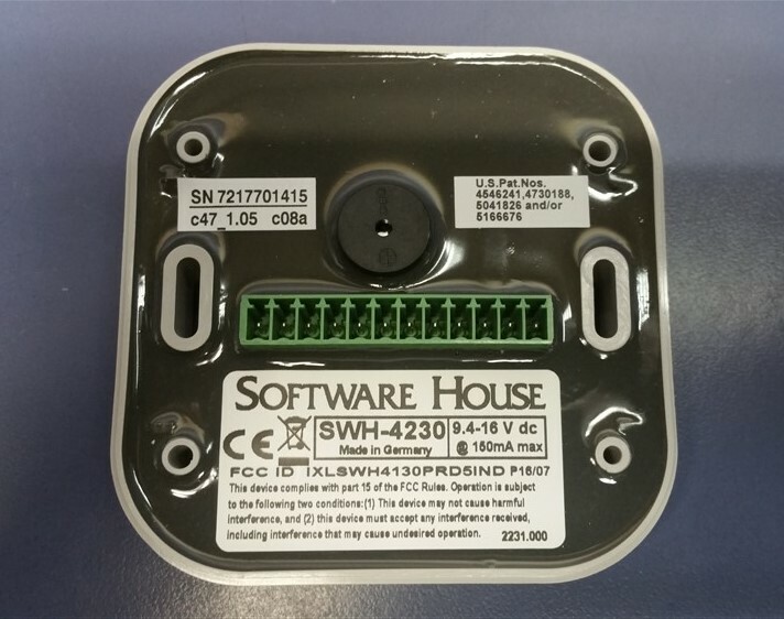 Software House Access Control SWH-4230 Proximity Contactless Card Reader Keypad