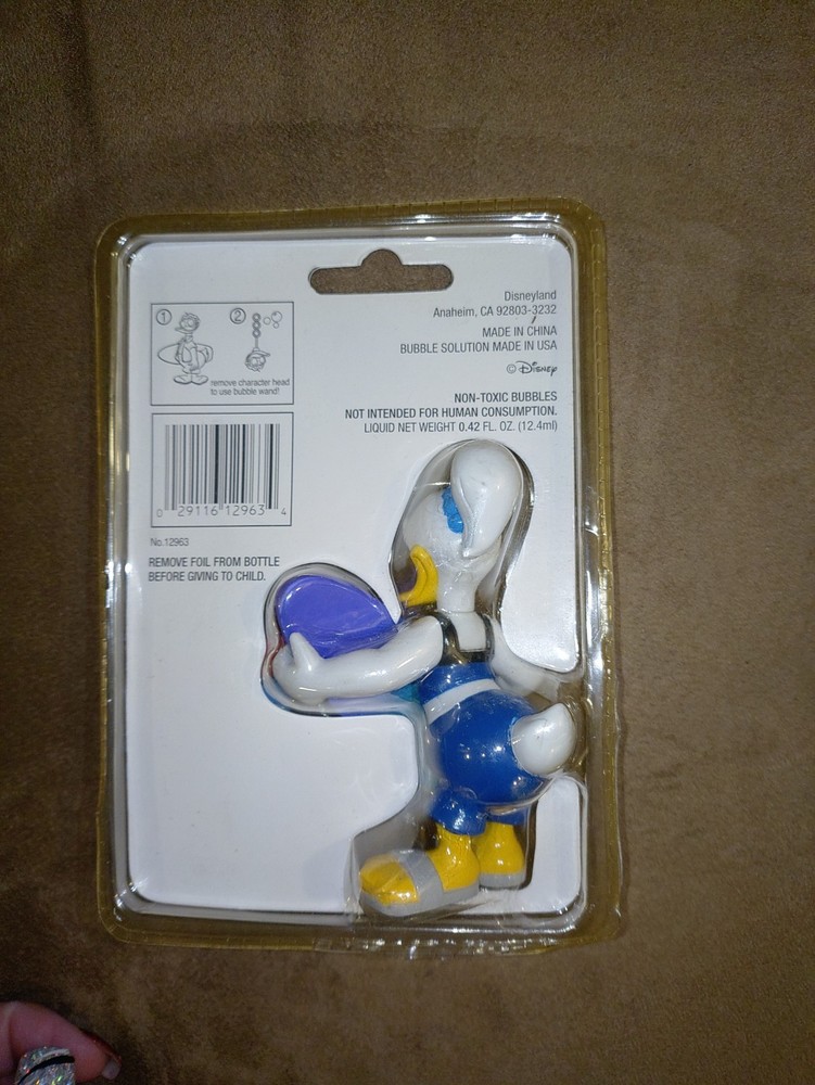 Disney Paradise Pier Daisy Duck Bubble Maker NIB