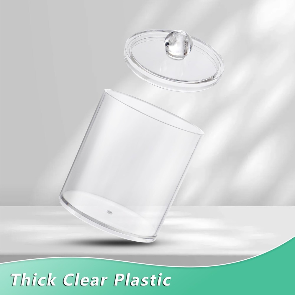 Bathroom Organizers and Storage,4 Pack Plastic Lids