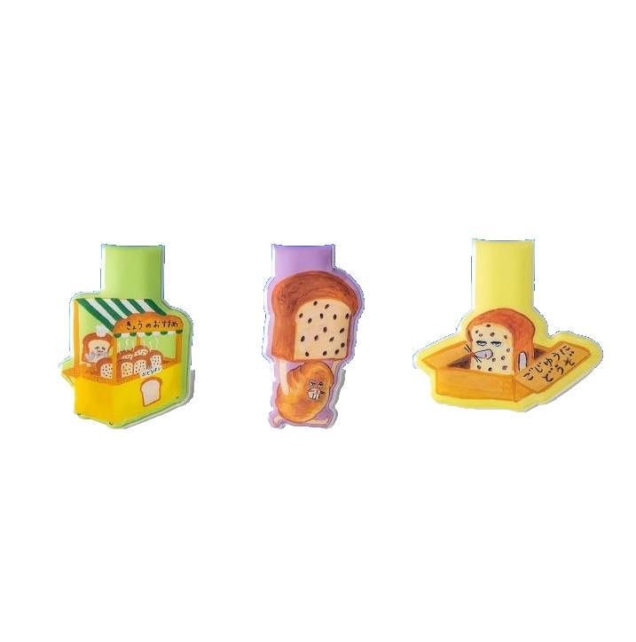Pan Dorobou / bread thief magnetic bookmarks