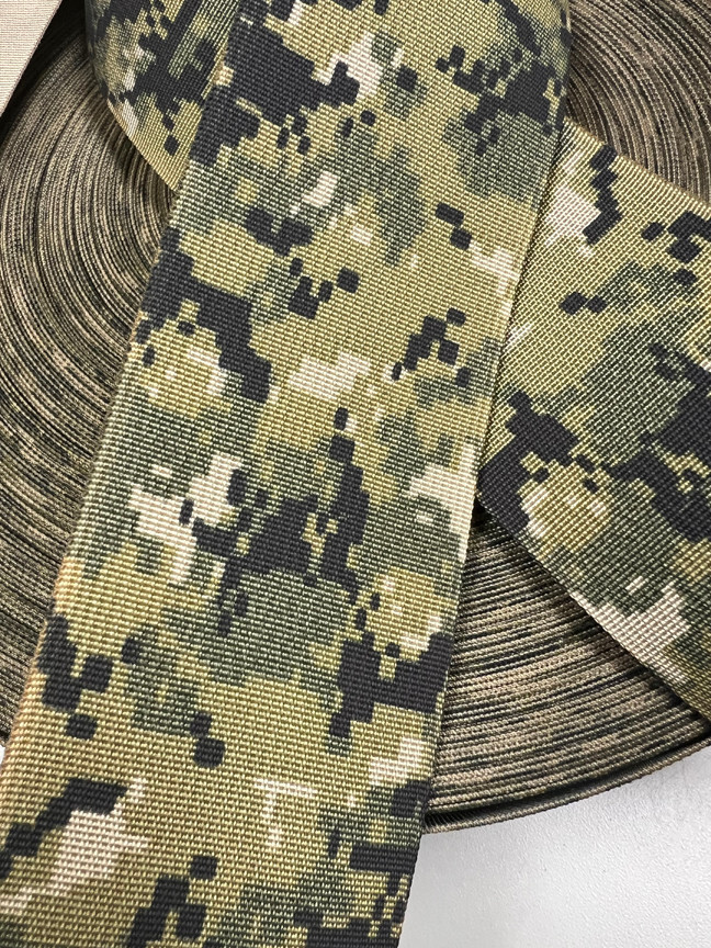 Milspec AOR2 Digital 3" 17337 Nylon Webbing Single Sided (5 Yards)