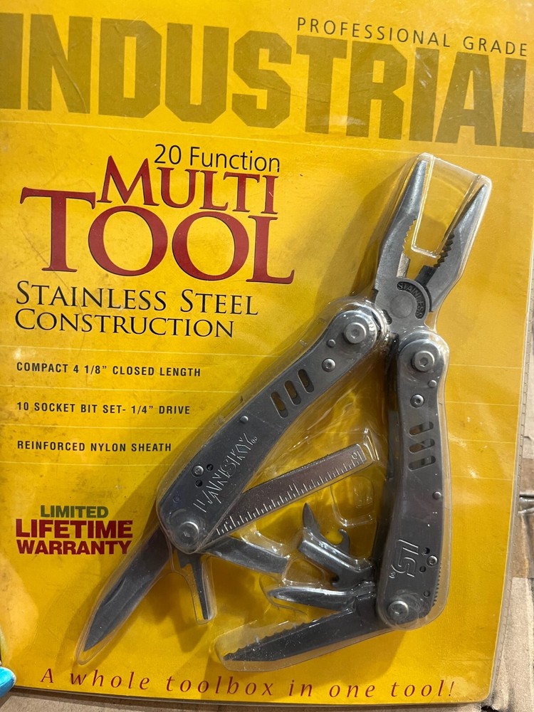 LANSKY INDUSTRIAL 20 FUNCTION MULTI TOOL WITH CASE LMT100