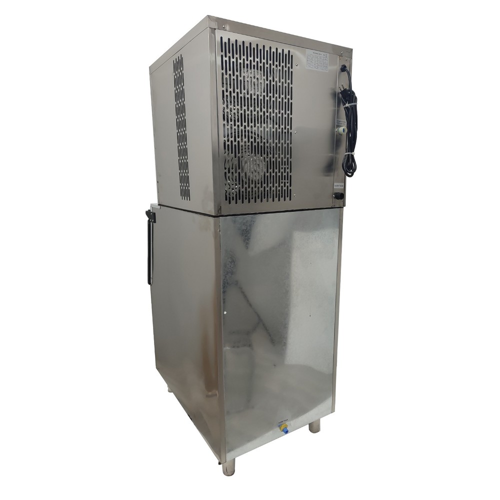 Ice Maker Automatic Commercial Ice Making Machine Storage Capacity 100KG 110V