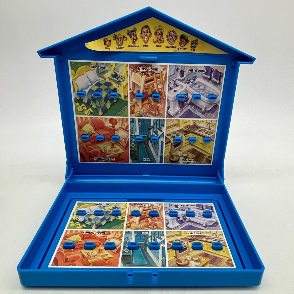 Guess Where Blue Plastic House 2004 Replacement Pieces Parts