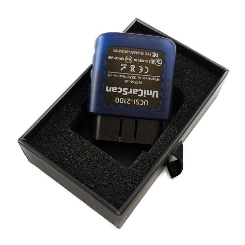 UniCarScan UCSI-2100 OBD2 Bluetooth Scanner for BimmerCode & MotoScan US Ship