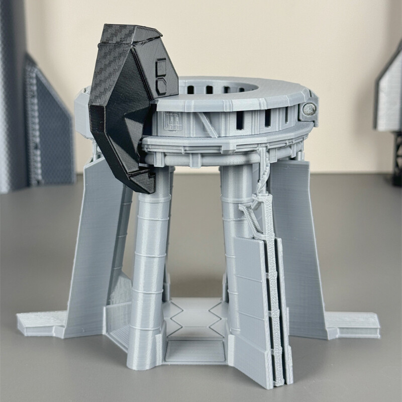 1:200 SpaceX Starship Launch Site Rocket Model High Precision