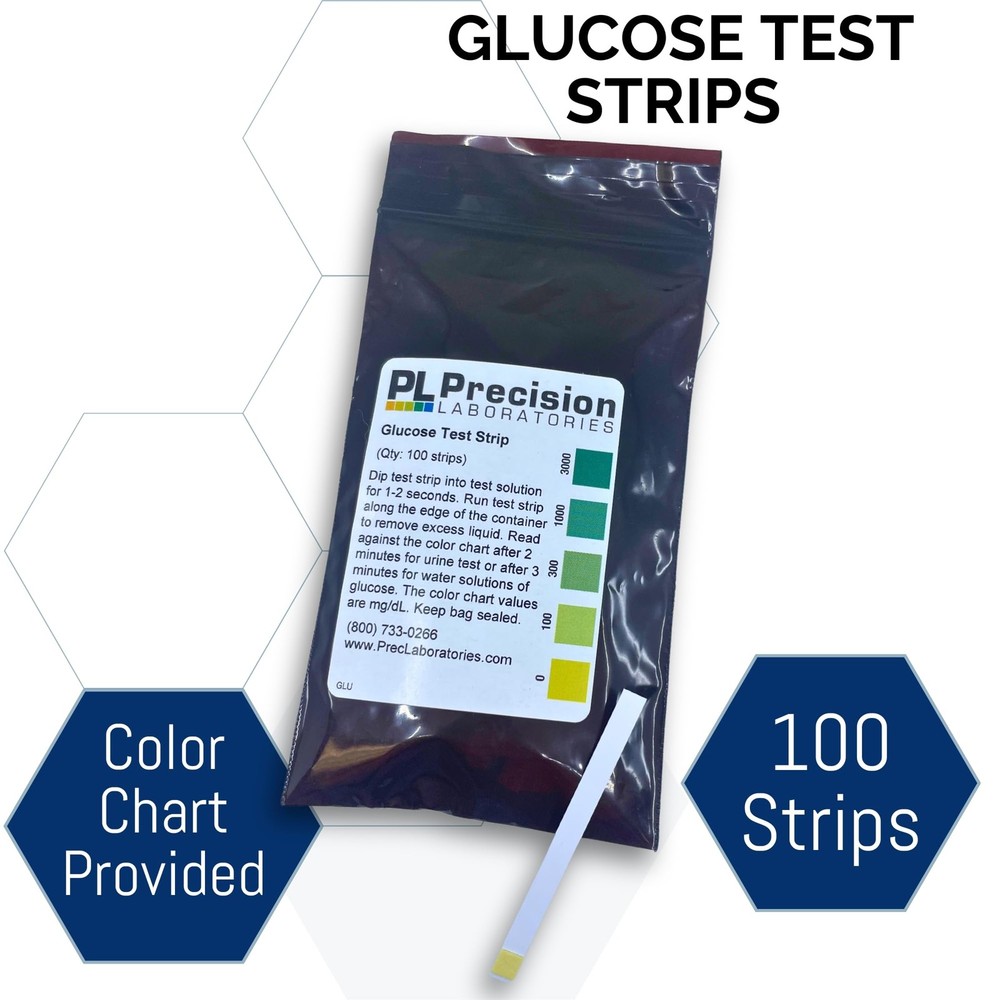 Eisco Labs - Scientific Glucose Test Strips - Educational Glucose Test Strips...