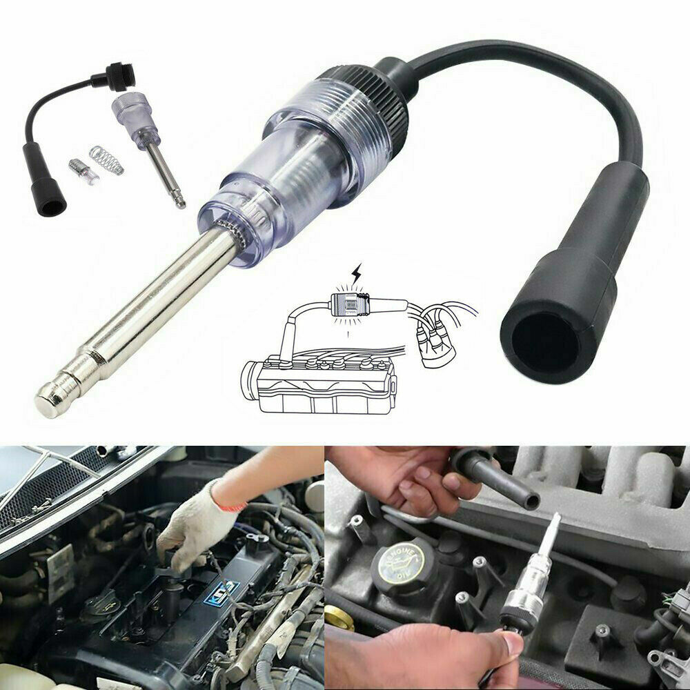 In Line Auto Diagnostic Test Tools Spark plug Tester Ignition System Coil Engine