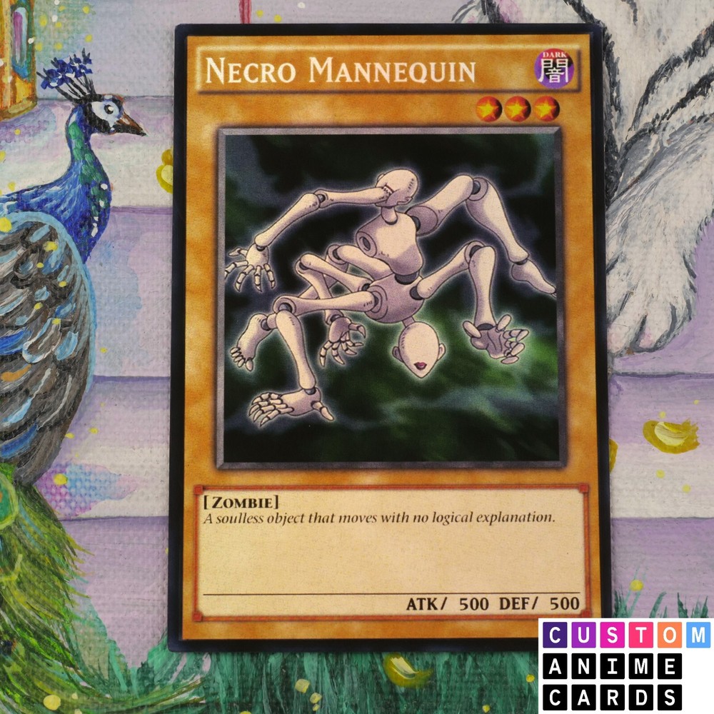 Necro Mannequin ANIME EFFECT HOLO card