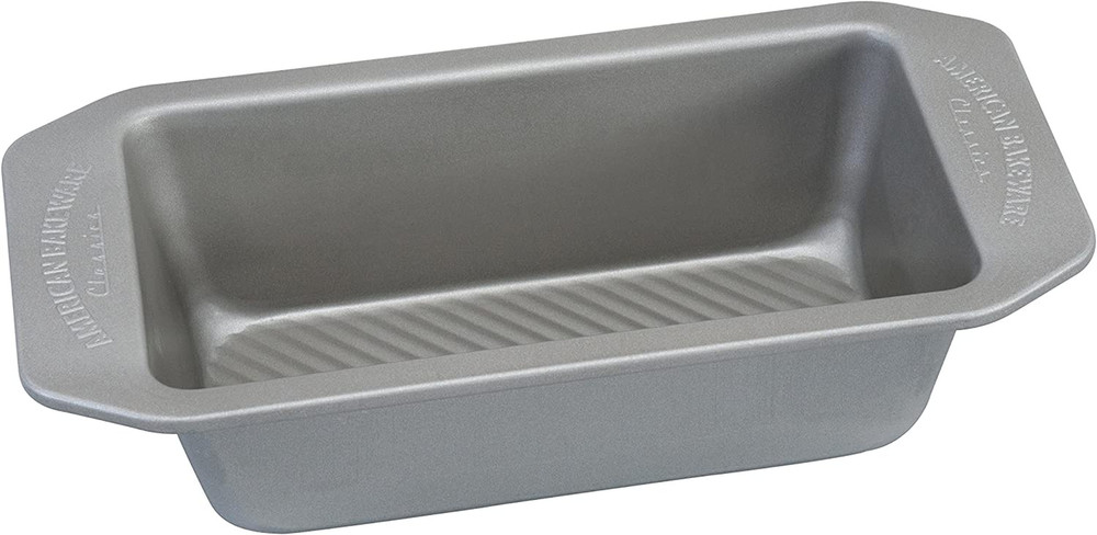 American Bakeware Classics 1 Pound Loaf Baking Pan, Aluminized Steel