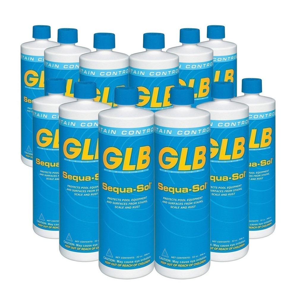 GLB 71016A-12 Sequa-Sol Sequestering Agent Pool Stain Preventer (12 Pack), 1...