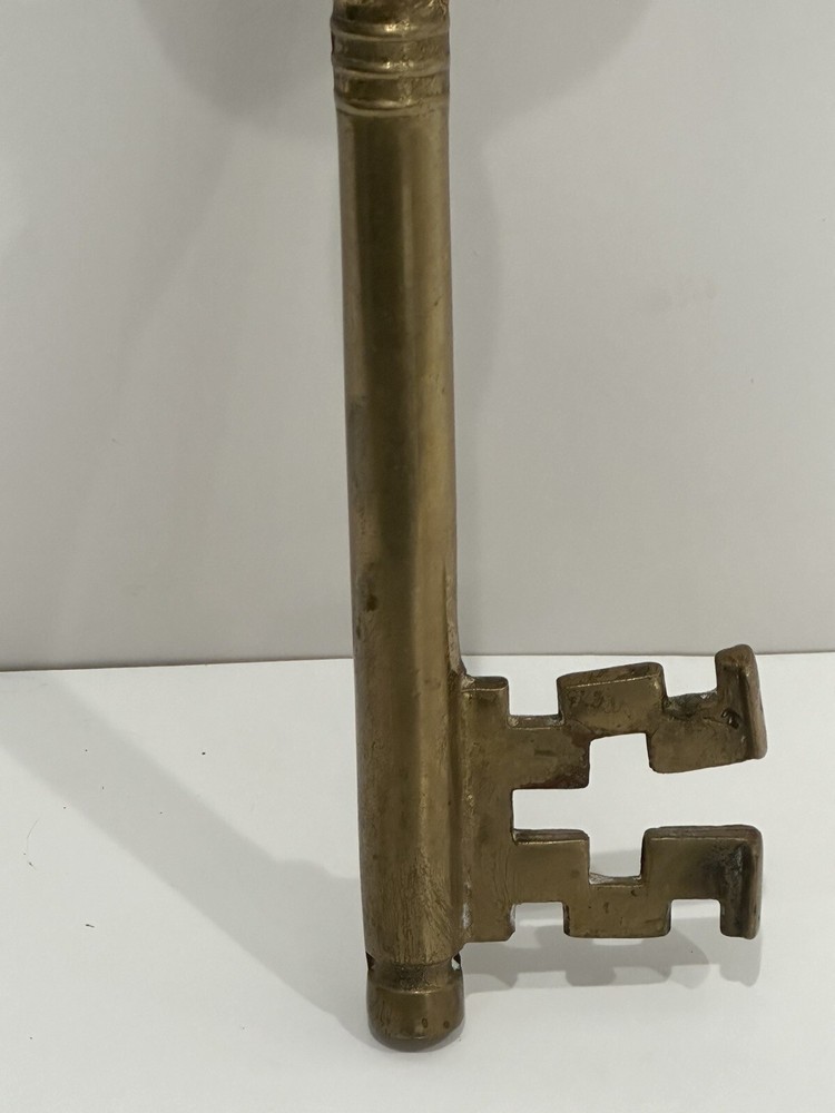 Vintage Brass Key Decor 7 1/4”