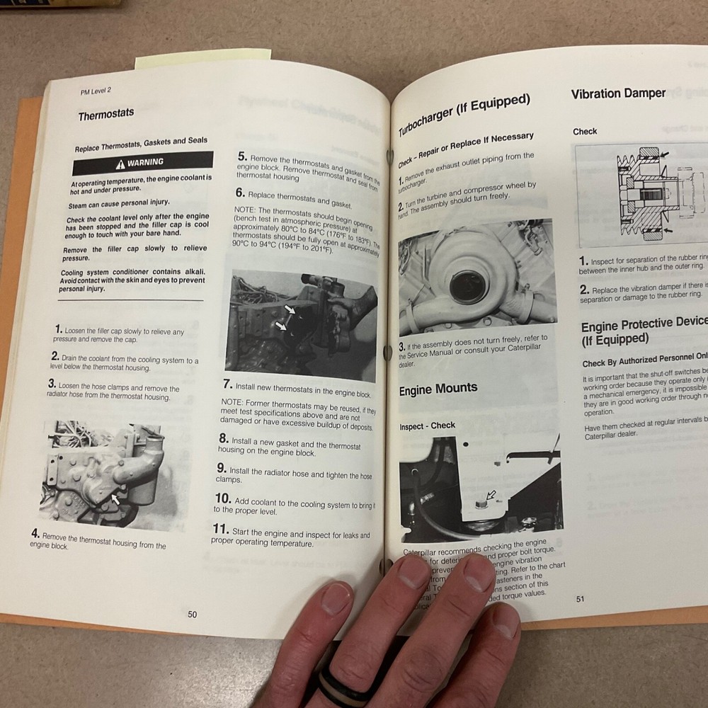 CAT Caterpillar 3208 OPERATION MAINTENANCE MANUAL ENGINE GENERATOR GENSET GUIDE