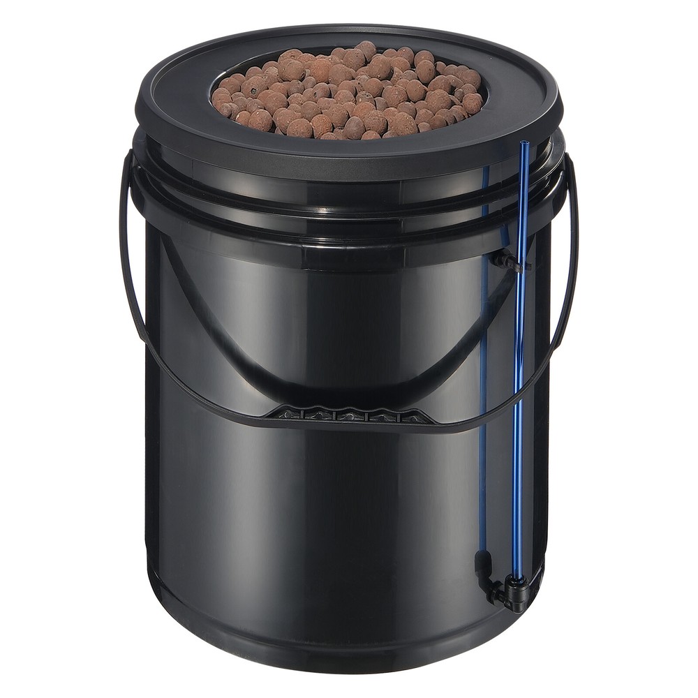 RDWC Hydroponics System Recirculating Deep Water Culture 4 Buckets 5 Gal