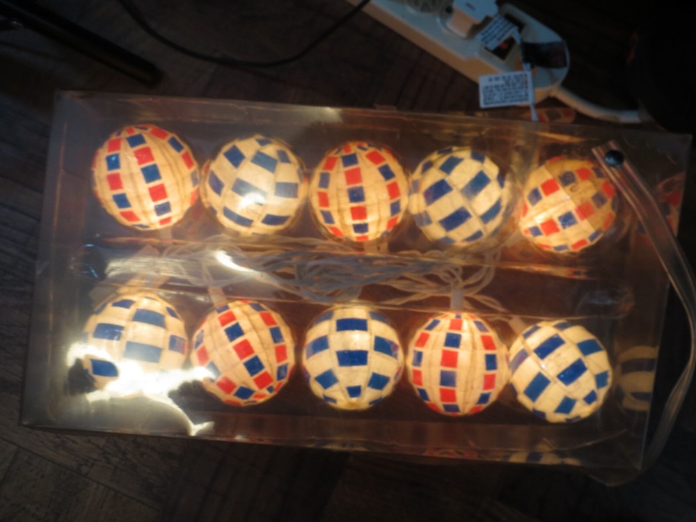 2 sets of 10 Novelty String lights Lanterns