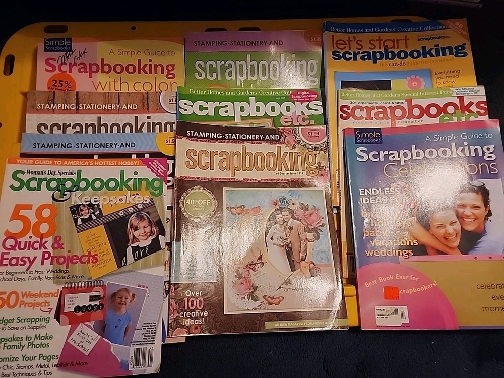 10 Scrapbooking Magazines