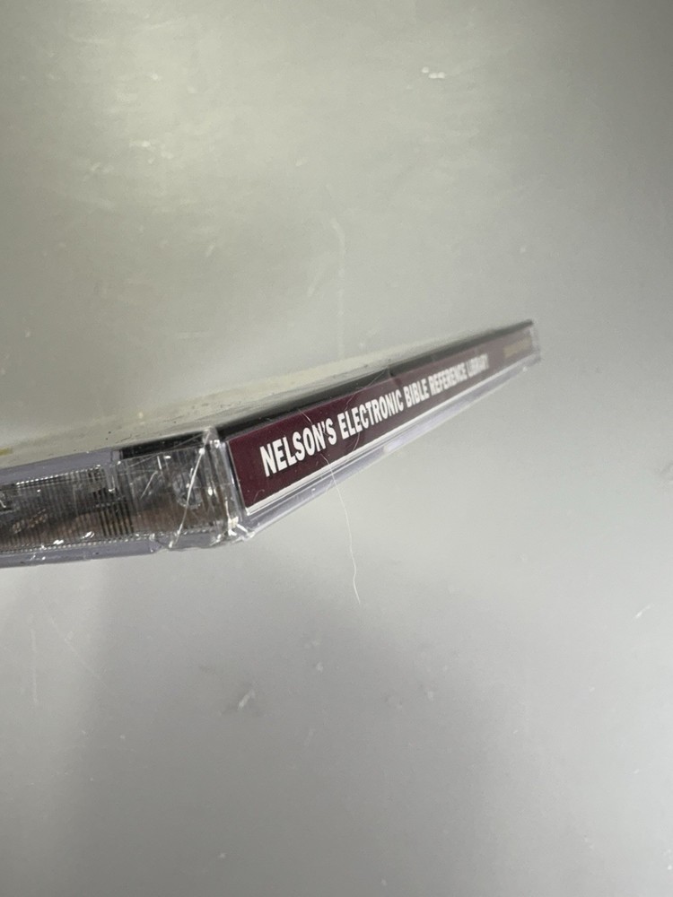 VINTAGE NEW Nelson's Electronic Bible Reference Library - 1997 PC CD-ROM