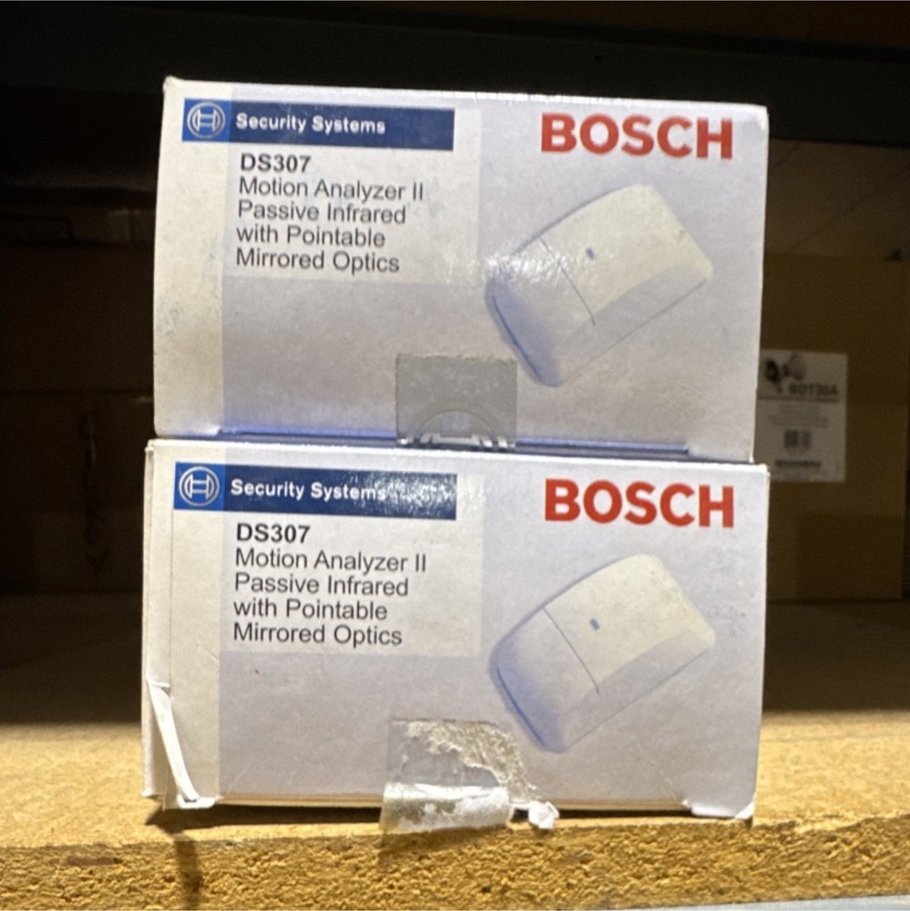 Bosch DS307 Motion Analyzer II Passive Infrared Detector with Mirrored Optics