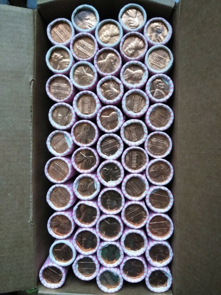 1989-P LINCOLN CENTS-1 ORIGINAL ROLL
