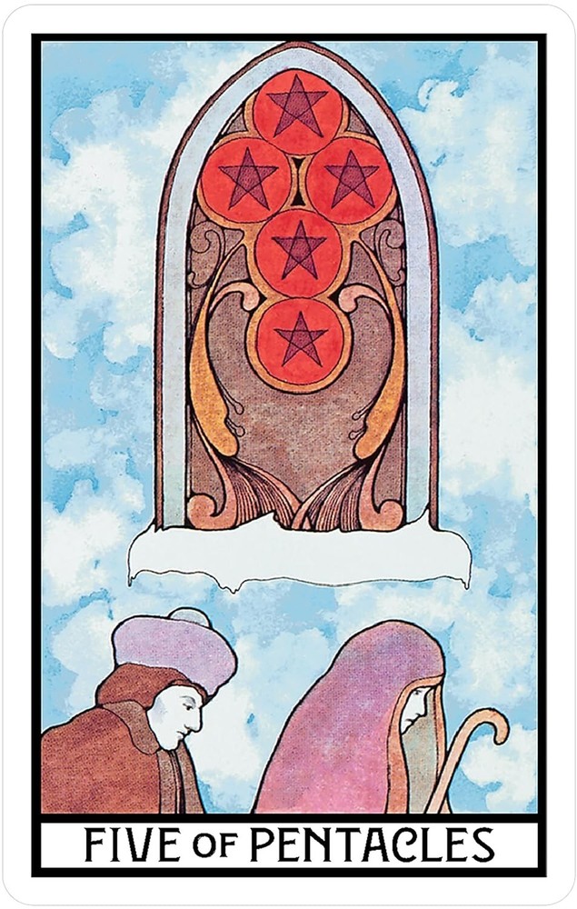 Aquarian Tarot Cards Deck & Guidebook Psychic Esoteric US Games Systems AQS99