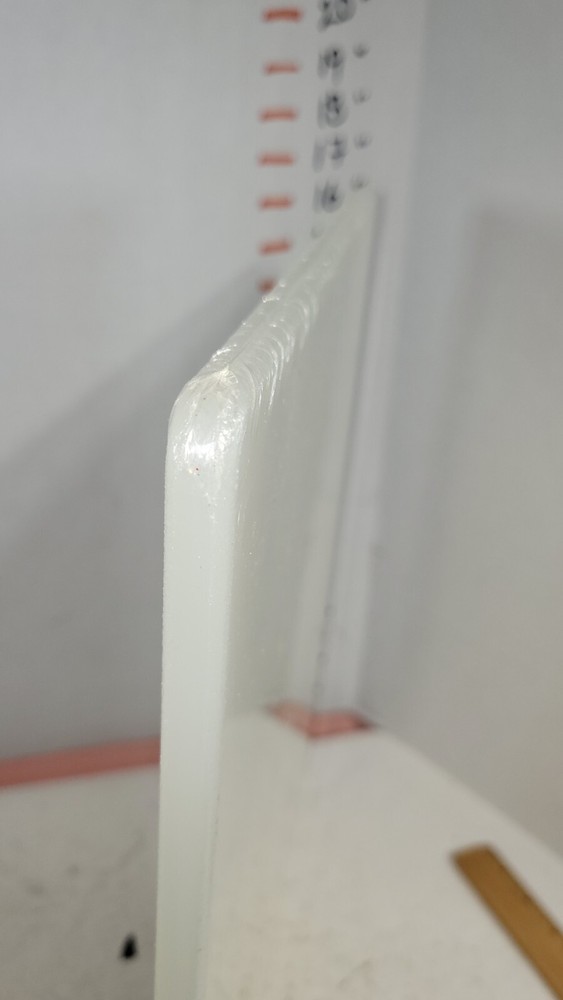 NSF Polysafe Cutting Board with Handle, 14 by 17 Inches, White