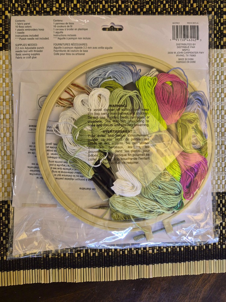 Tree Punch Needle Kit by Loops & Threads® - 8" Finished Size